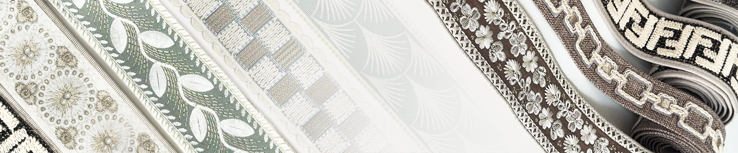 Roman Shades with Border Trim