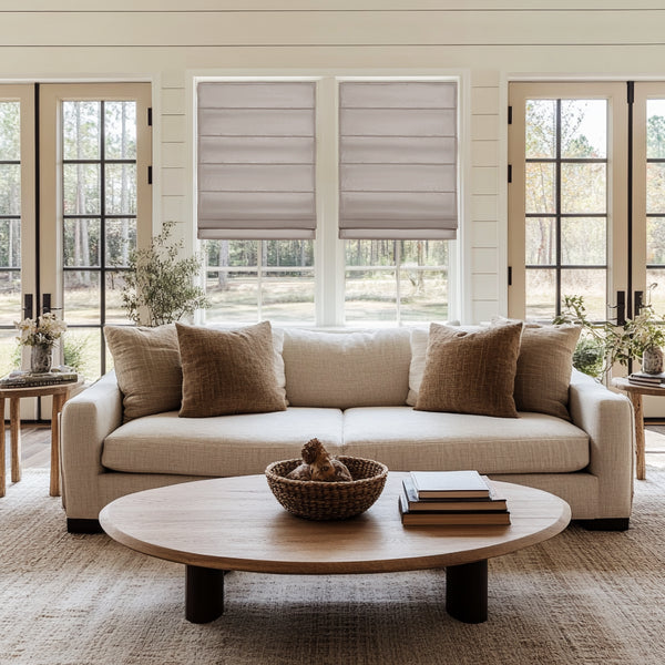 Lena Linen | Roman Shades