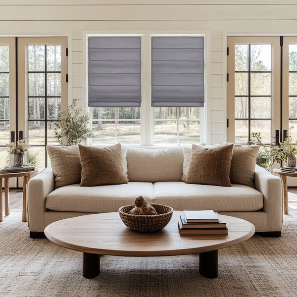 Lena Linen | Roman Shades