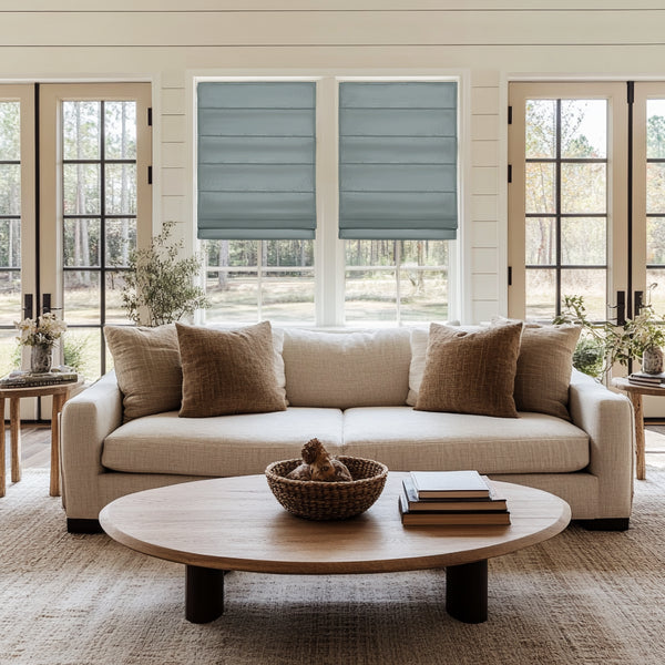 Lena Linen | Roman Shades