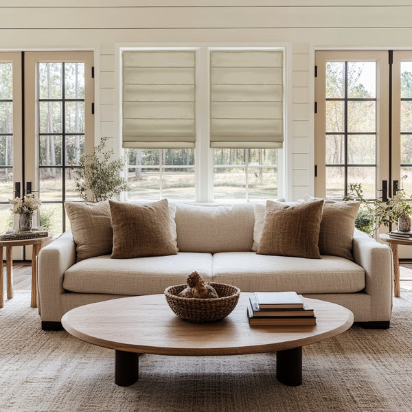 Lena Linen | Roman Shades