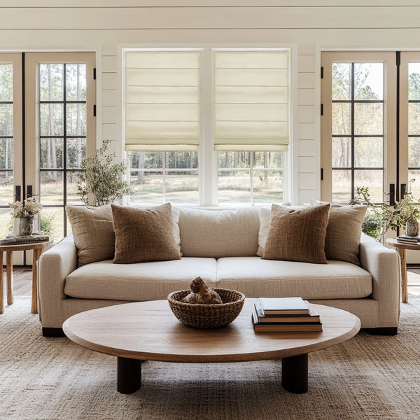 Lena Linen | Roman Shades