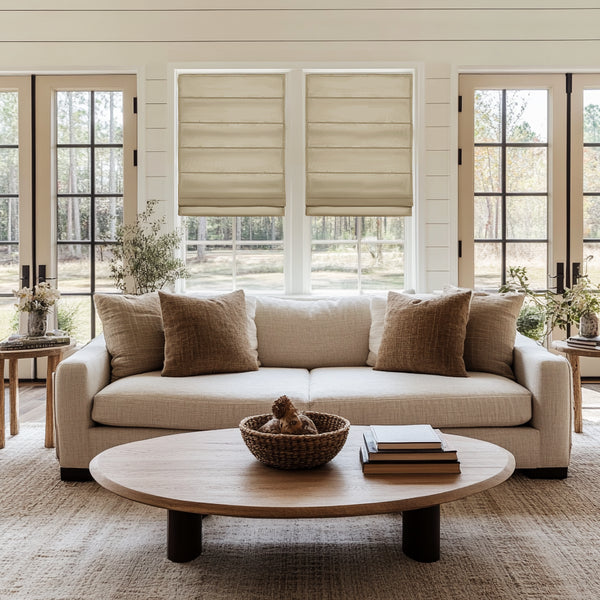Lena Linen | Roman Shades