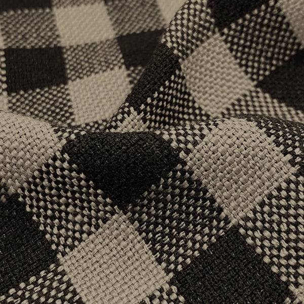 Lucien Linen | Classic Plaid Drapery