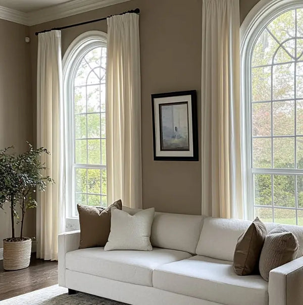 Livia Linen｜Soft Top Drapery