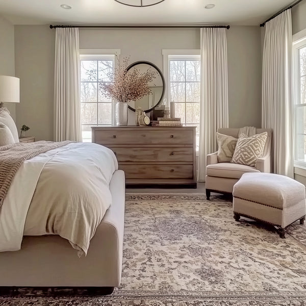 Laurent Linen｜100% Blackout Drapery