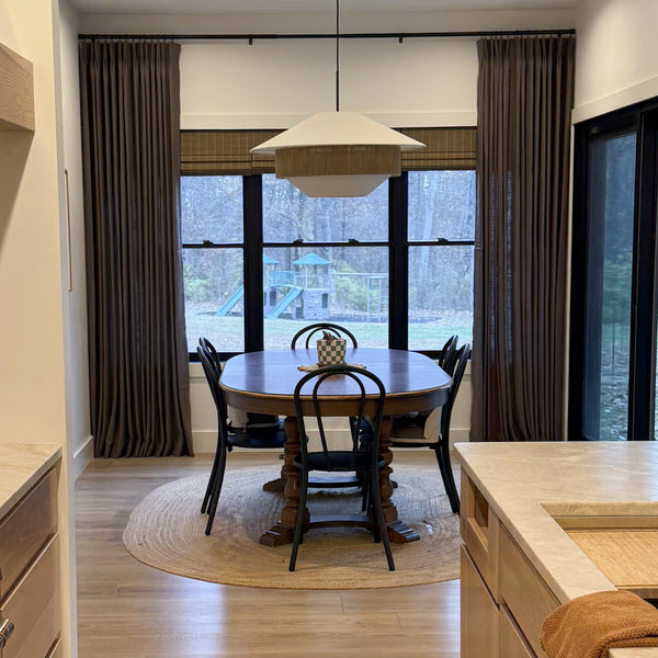 Liam Linen｜Pleated Drapery