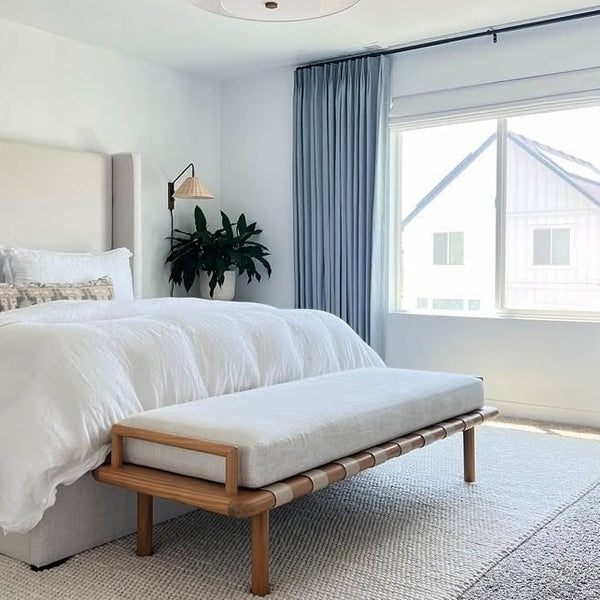 Lena Luxury Linen｜Pleated Drapery