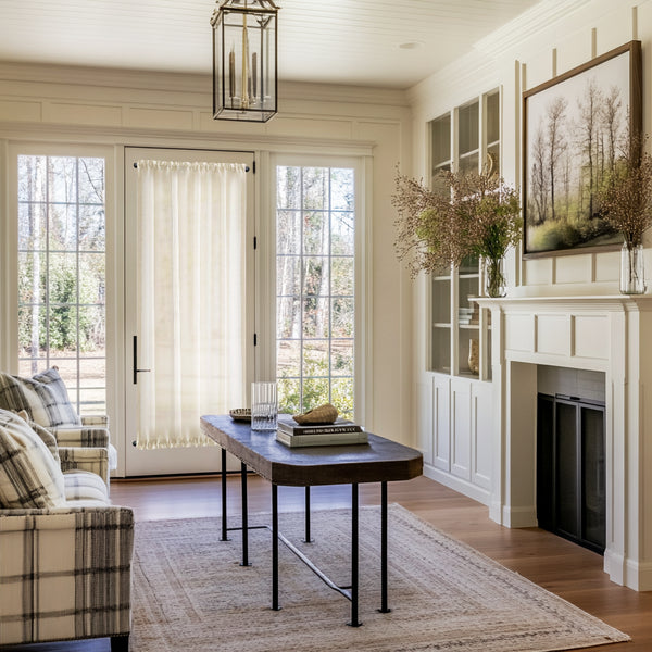 Lena Linen｜French Door Curtains