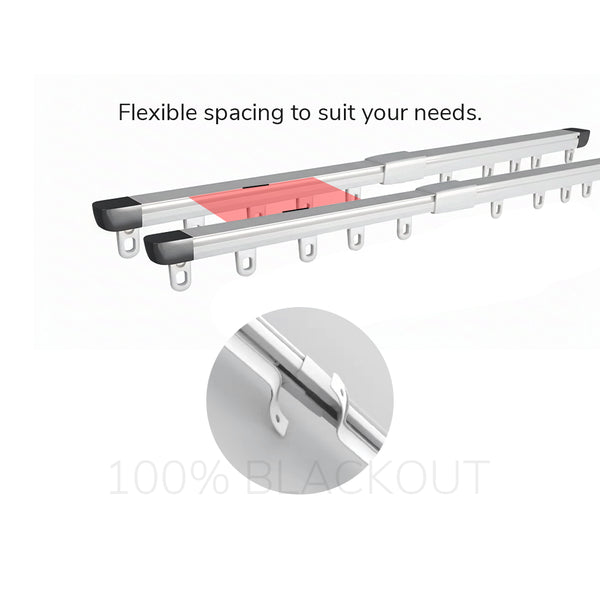 Taylor | Length Adjustable | Curtain Track
