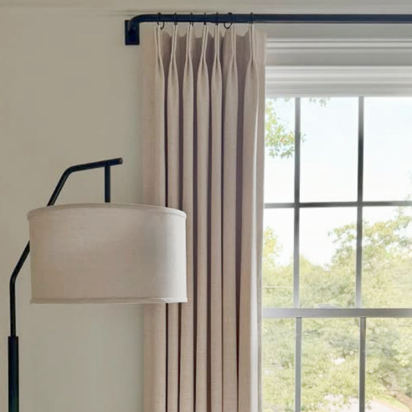Evelyn | Heavy Duty｜Wrap Around Curtain Rod | Adjustable