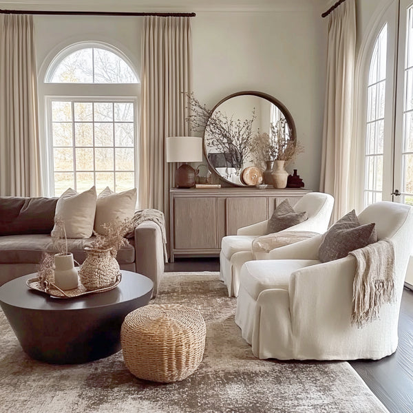 Laurent Linen｜100% Blackout Drapery