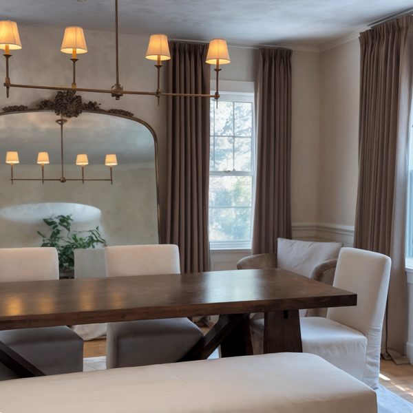 Lena Luxury Linen｜Pleated Drapery