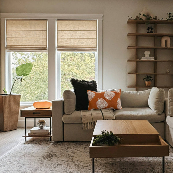 Linen | Roman Shades