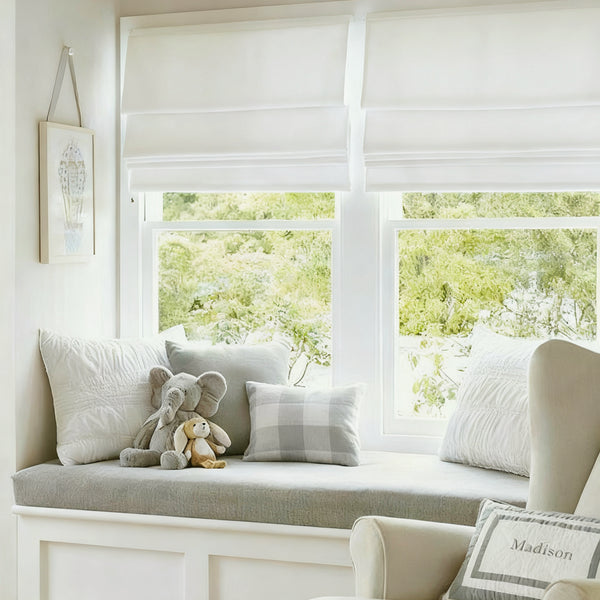Linen | Roman Shades