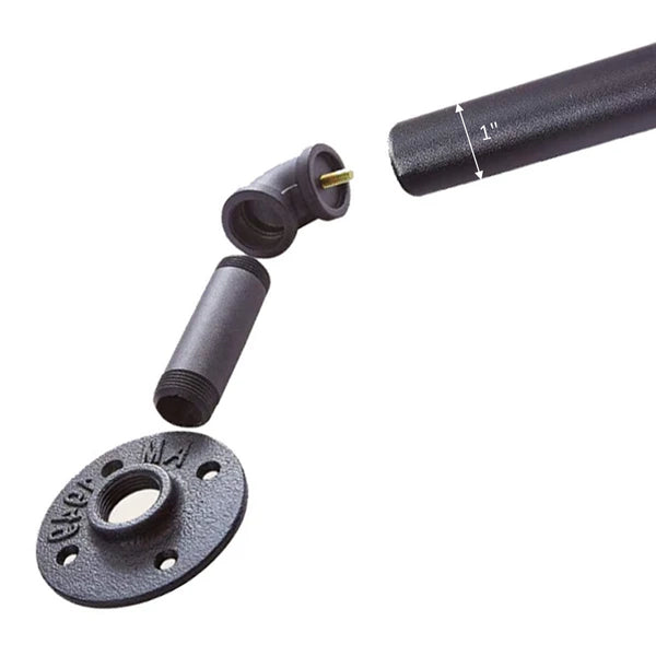 Roric | Length Adjustable | Wrap Around | Curtain Rod